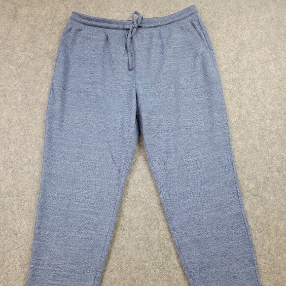 Haven Well Within Cozy Knit Joggers Womens Size Large Heather Blue - Picture 1 of 13